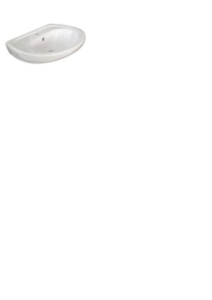 LAVABO A MURO 100X46 cm BIANCO MOD. ONA