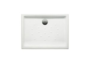 PIATTO DOCCIA CERAMICA QUADRATO ROMA H.5 cm. 80X80 BIANCO