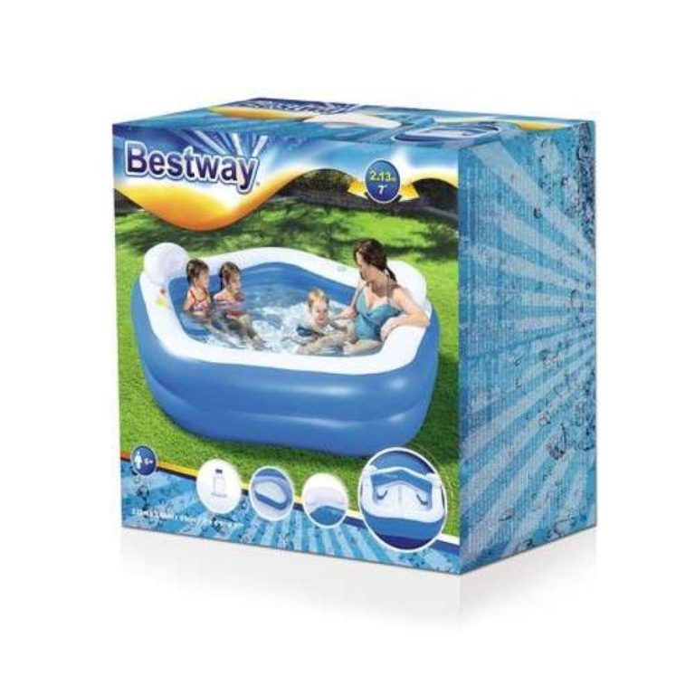 PISCINE BESTWAY FAMILY PENTAGONO 213X207X69 CM