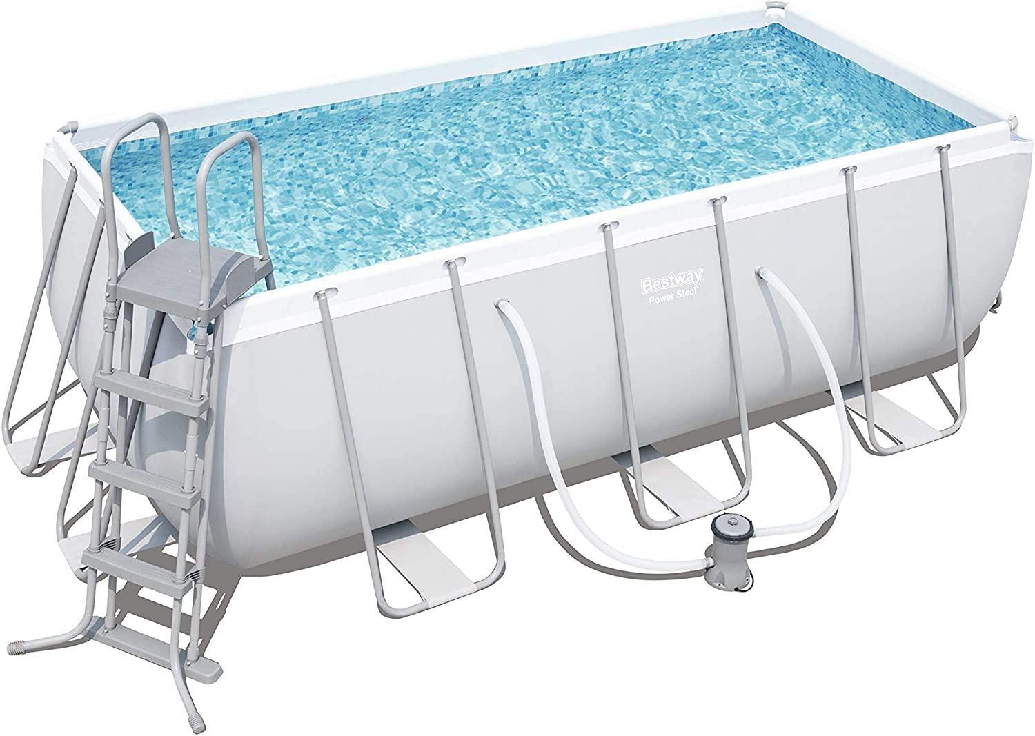 PISCINE RETTANGOLARI POWER STEEL 412X201X122 H