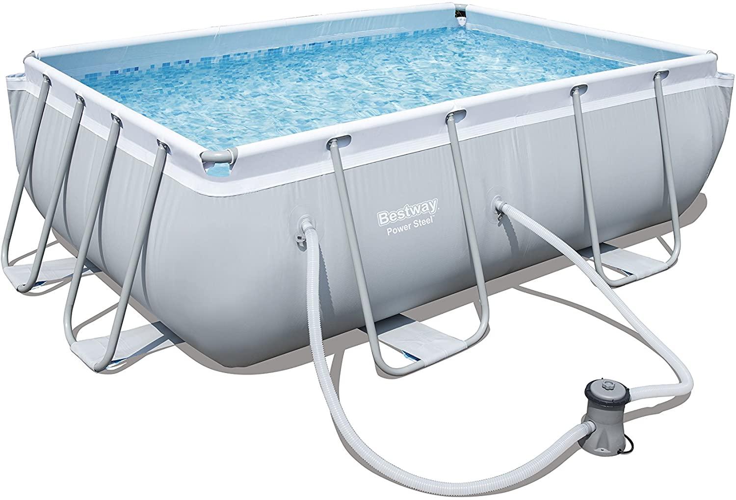 PISCINE RETTANGOLARI POWER STEEL 282X196X84 CM
