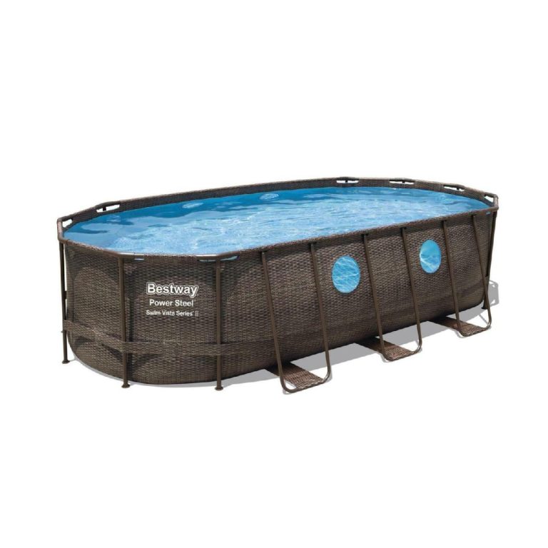 PISCINE OVALI STEEL SET VISTA 549x274x122 cm