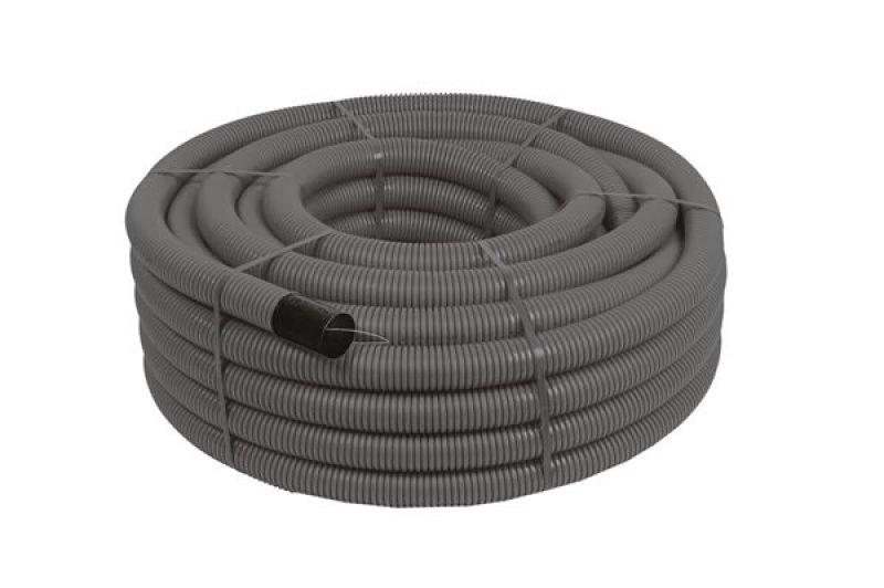 TUBO CORR. CAVIDOTTO doppia parete GRIGIO SCURO D. 160/142 RT1X 50m