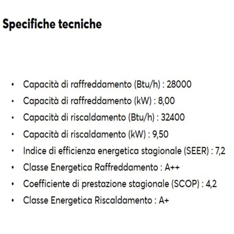 MULTI OUT 8,0 KW BTU/H